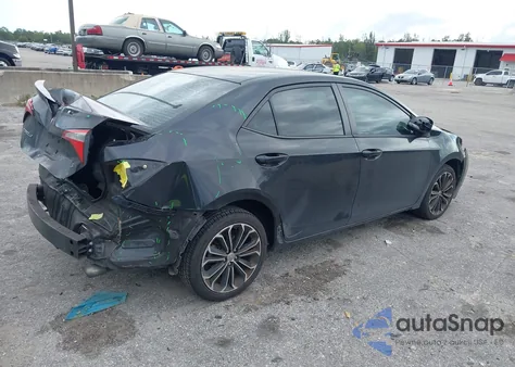 2014 Toyota Corolla S Plus из США, поврежденный, VIN 2T1BURHE2EC130280
